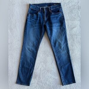 Bonobos Tailored Fit Slim Dark Wash Straight Leg men’s jeans  size 28x30